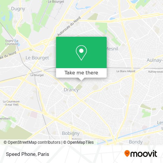 Speed Phone map