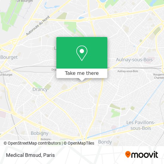 Mapa Medical Bmsud