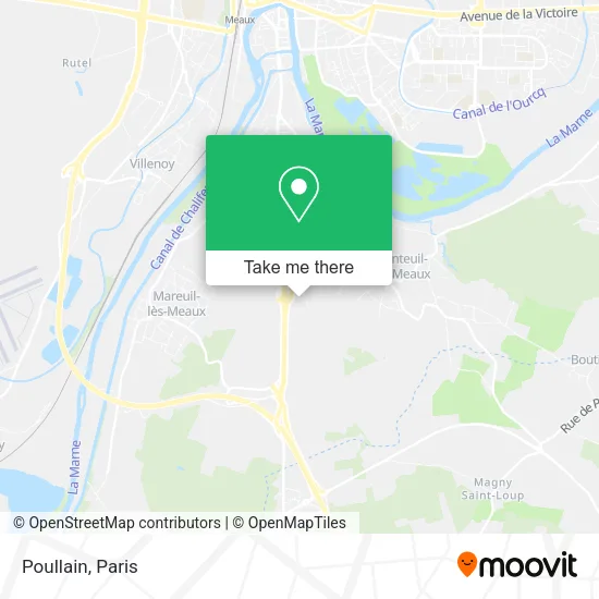 Poullain map