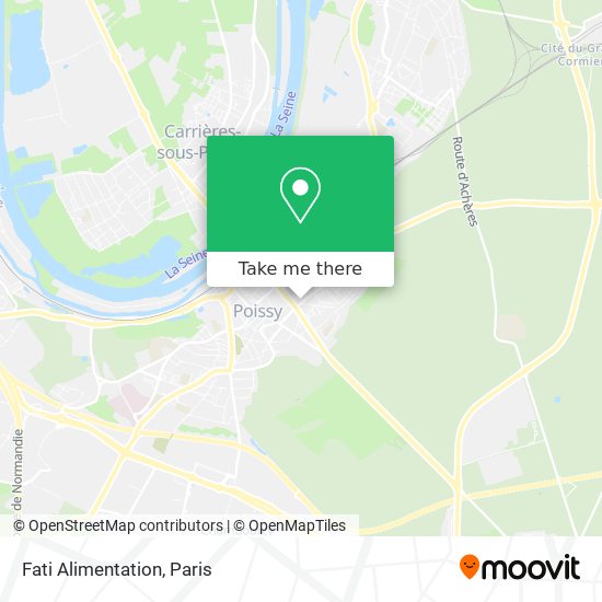 Fati Alimentation map