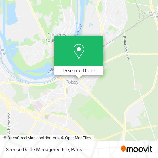 Service Daide Ménagères Ere map