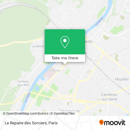 Mapa Le Repaire des Sorciers