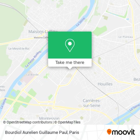 Bourdiol Aurelien Guillaume Paul map