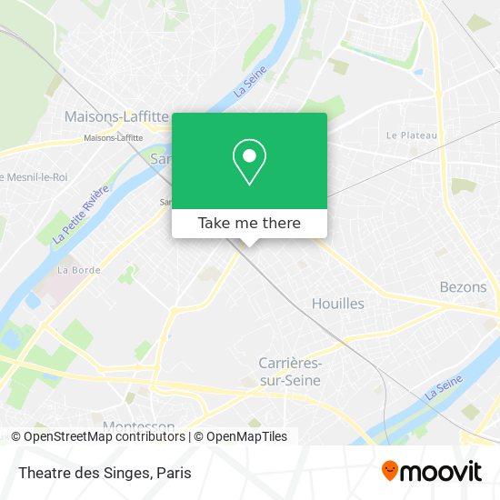 Mapa Theatre des Singes