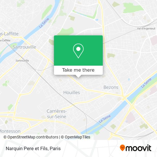 Narquin Pere et Fils map