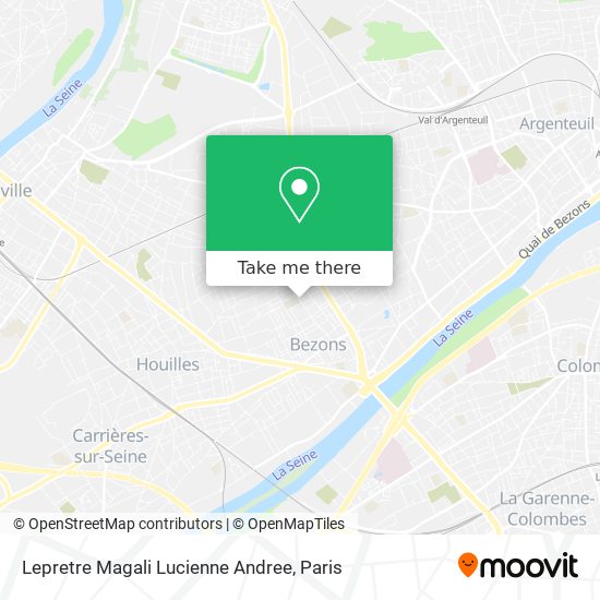 Lepretre Magali Lucienne Andree map