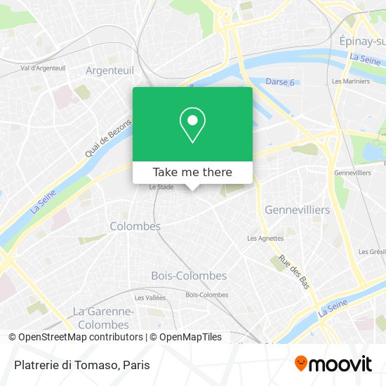 Platrerie di Tomaso map