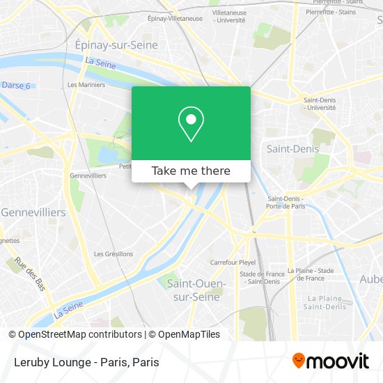 Leruby Lounge - Paris map