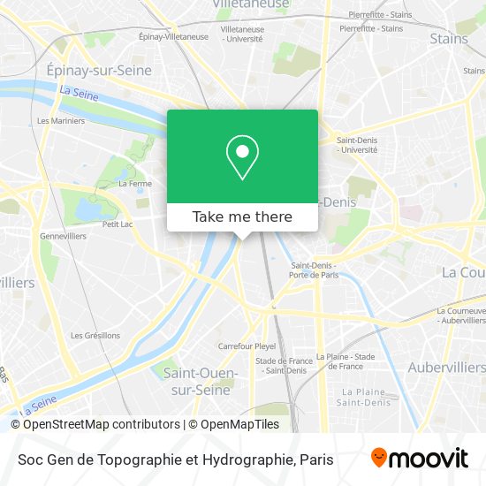 Soc Gen de Topographie et Hydrographie map