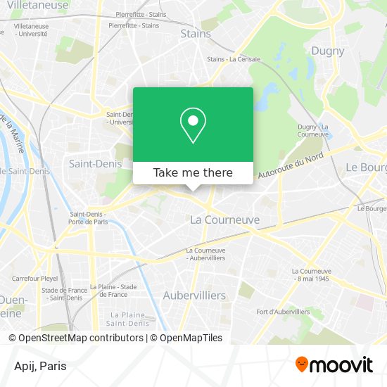 Apij map