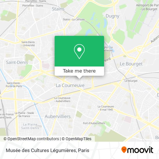 Musée des Cultures Légumières map