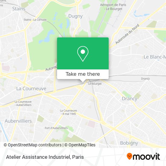 Atelier Assistance Industriel map