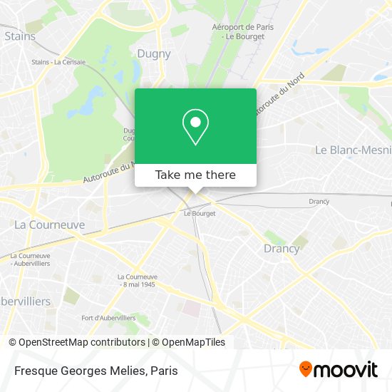 Mapa Fresque Georges Melies