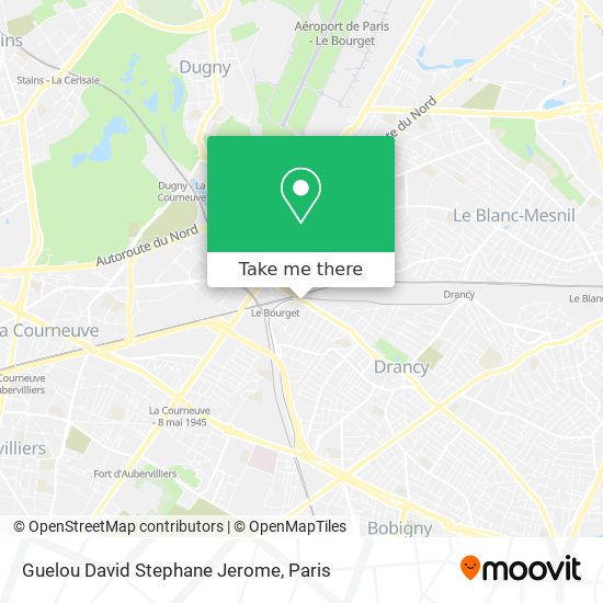 Guelou David Stephane Jerome map