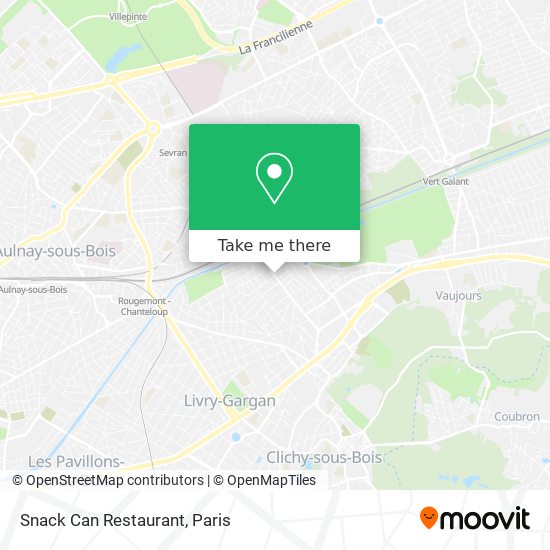 Snack Can Restaurant map