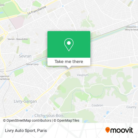 Mapa Livry Auto Sport