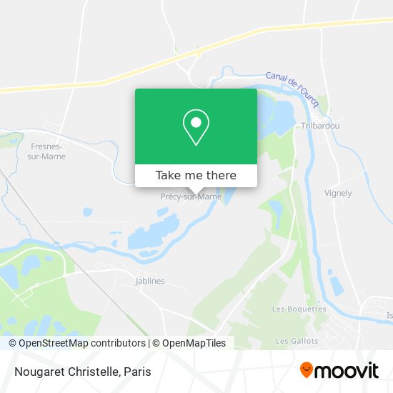 Nougaret Christelle map