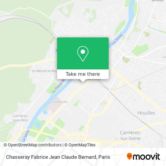 Mapa Chasseray Fabrice Jean Claude Bernard