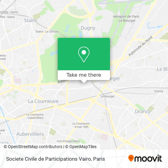 Societe Civile de Participations Vairo map