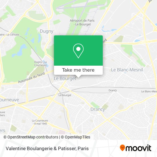 Valentine Boulangerie & Patisser map