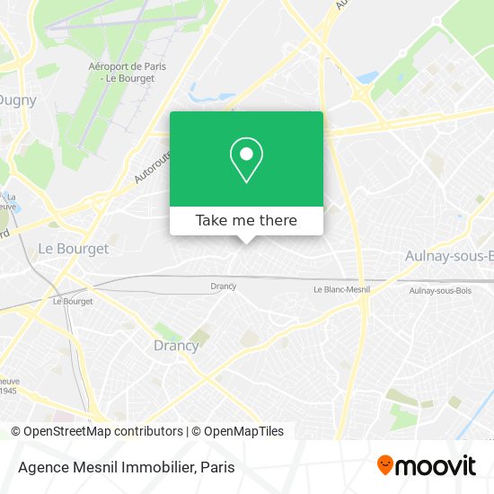 Agence Mesnil Immobilier map