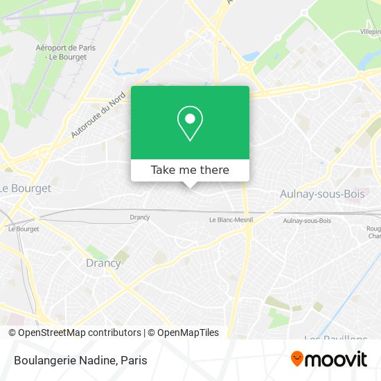 Boulangerie Nadine map