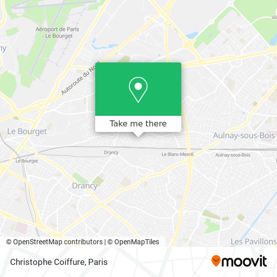 Christophe Coiffure map
