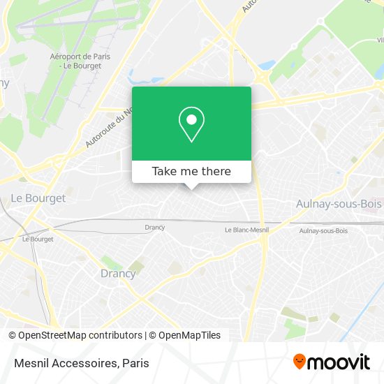 Mapa Mesnil Accessoires