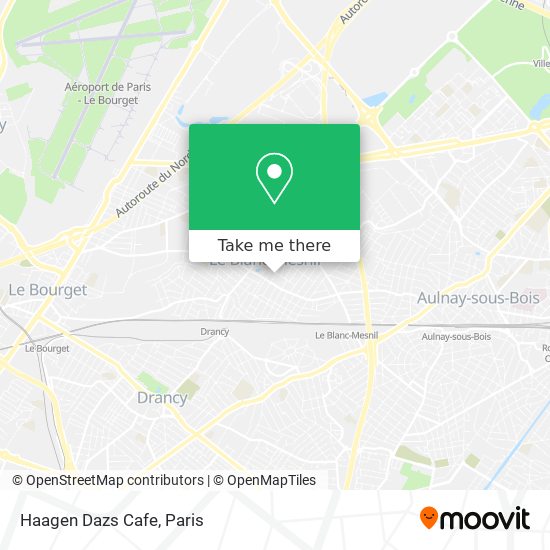 Haagen Dazs Cafe map
