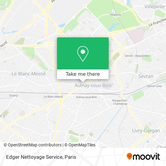 Edger Nettoyage Service map