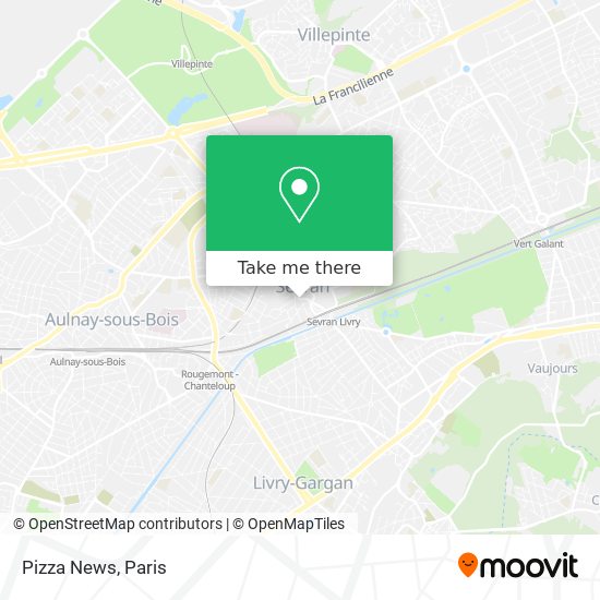 Pizza News map