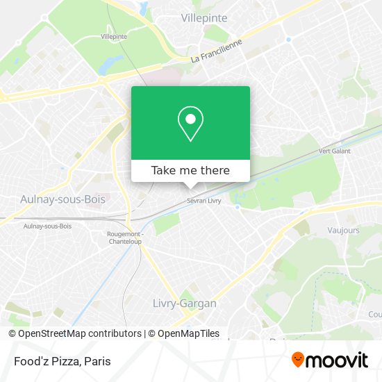 Food'z Pizza map