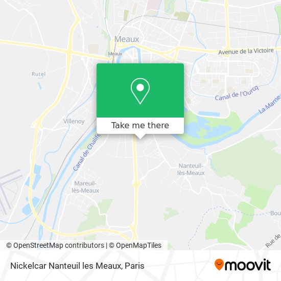 Nickelcar Nanteuil les Meaux map