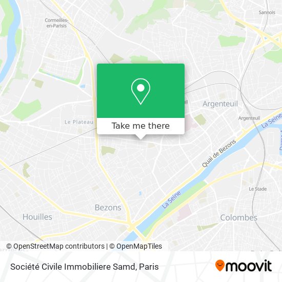 Société Civile Immobiliere Samd map
