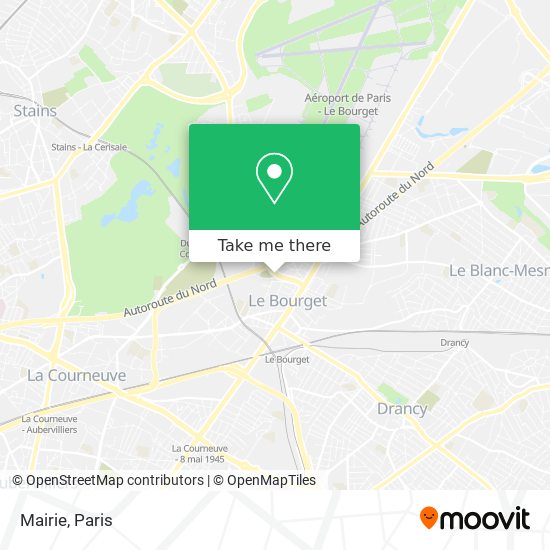 Mairie map