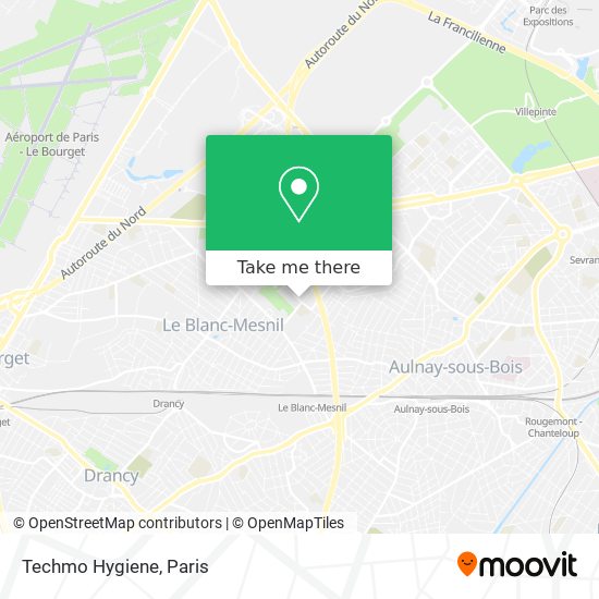 Techmo Hygiene map