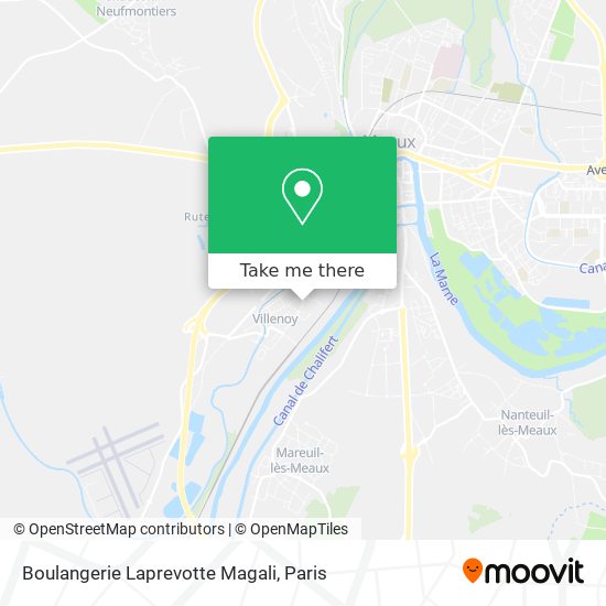 Boulangerie Laprevotte Magali map