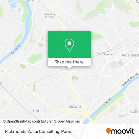 Richmonds Zahui Consulting map