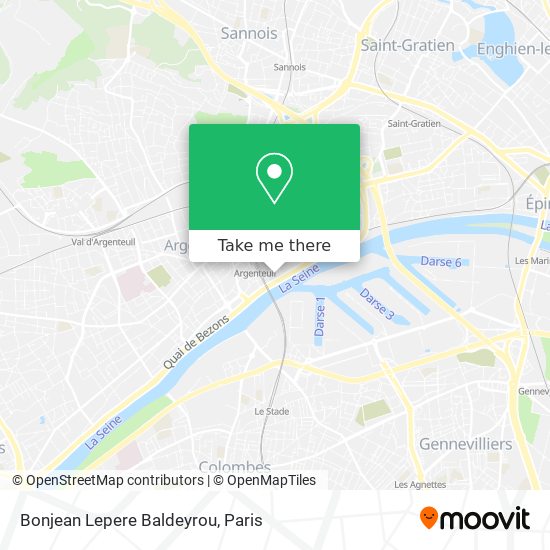 Bonjean Lepere Baldeyrou map