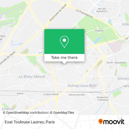 Esat Toulouse Lautrec map