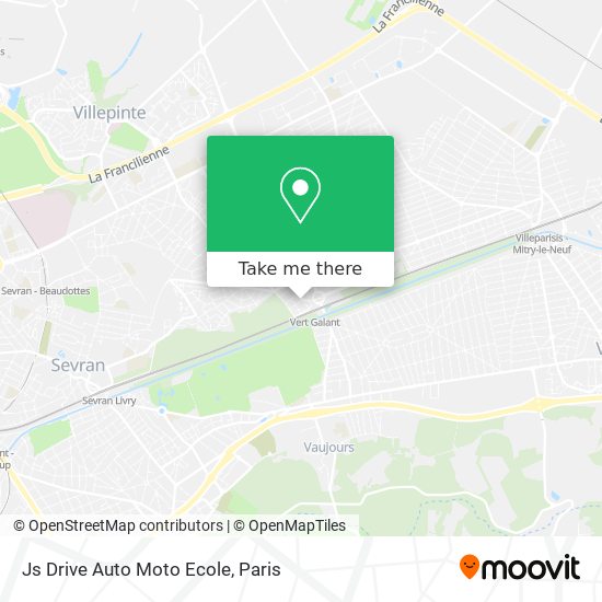 Js Drive Auto Moto Ecole map