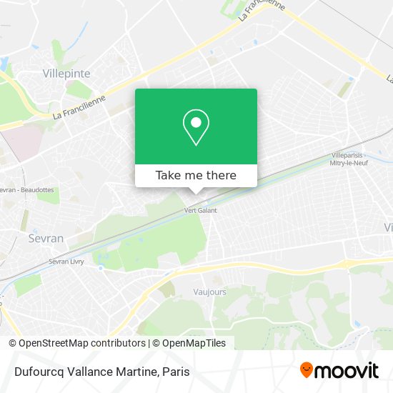 Dufourcq Vallance Martine map