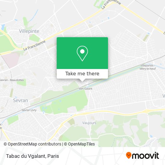 Tabac du Vgalant map