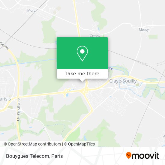 Bouygues Telecom map