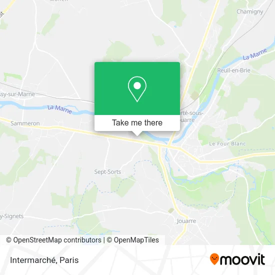 Intermarché map