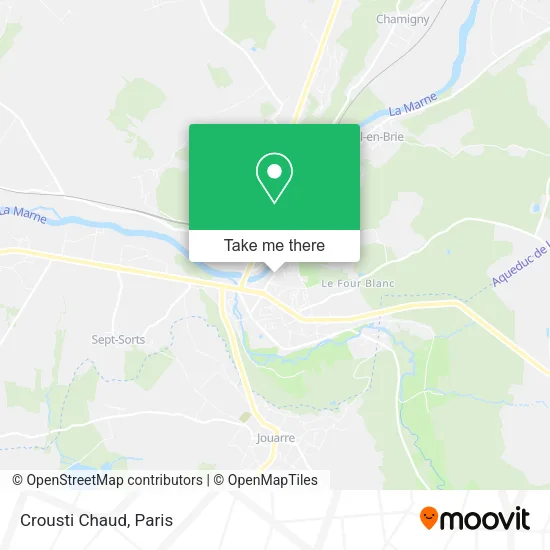 Crousti Chaud map