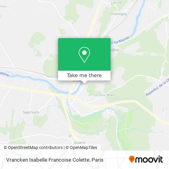 Vrancken Isabelle Francoise Colette map