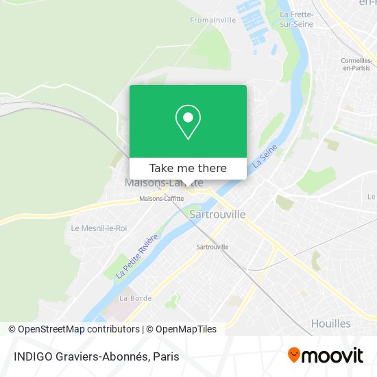 Mapa INDIGO Graviers-Abonnés
