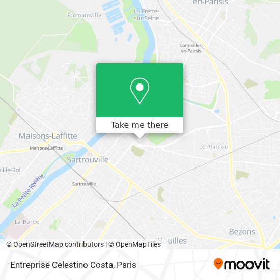 Entreprise Celestino Costa map