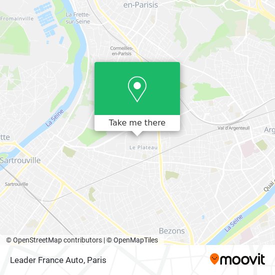 Leader France Auto map